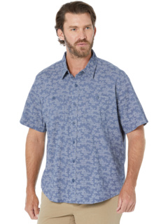 Мужская Повседневная Рубашка L.L.Bean Lakewashed Camp Shirt Short Sleeve Traditional Fit L.L.Bean