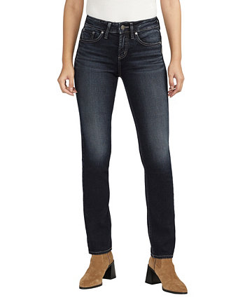 Женские прямые джинсы Suki со средней посадкой и пышным кроем Silver Jeans Co.