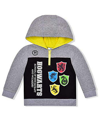 Серый пуловер с капюшоном и рисунком Гарри Поттера для мальчиков и девочек для малышей Children's Apparel Network