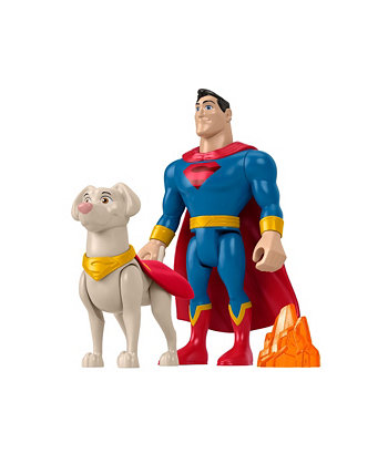 Fisher-Price DC League of Super-Pets Superman & Krypto Imaginext