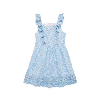 Little Girl's &amp; Girl's Tone Lace Dress RACHEL PARCELL