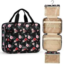 Hanging Toiletry Bag For Women, Large Capacity Travel Bag For Toiletries With 4 Compartments MISSKY