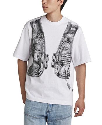 Мужская футболка с рисунком Archive Vest G-STAR RAW