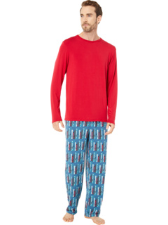 Long Sleeve Pajama Set KicKee Pants