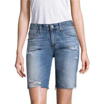 Свободные джинсовые шорты скинни Nikki AG Jeans