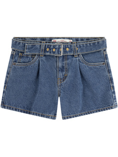 Короткие шорты Girlfriend Fit с поясом (для маленьких детей) Levi's®