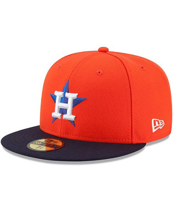 Мужская прилегающая шляпа Houston Astros Alternate Authentic Collection On-Field 59FIFTY New Era