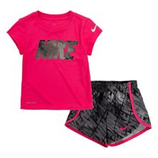 Комплект из футболки и шорт с принтом Nike Dri-FIT Sprinter для девочек-подростков Nike