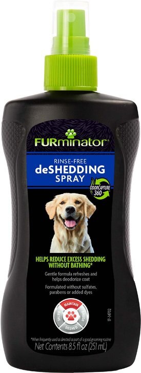 FURminator DeShedding Dog Grooming Wipes, 100 count, Black FURminator