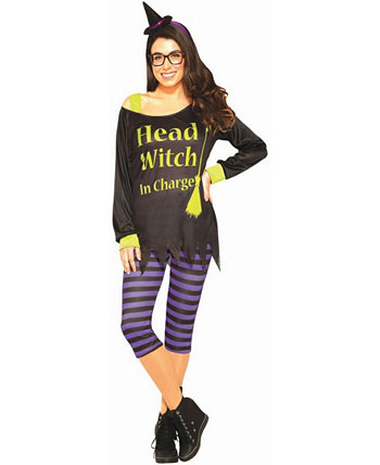 Костюм для женщин с изображением головы ведьмы BuySeasons