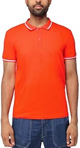 X RAY Men's Polo Shirts Short Sleeve, Slim Performance Stretch Cotton Golf Polos for Men X Ray