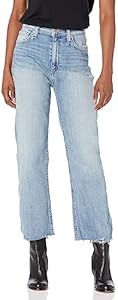 HUDSON Women's Remi High Rise Straight Leg Cropped Jean Hudson