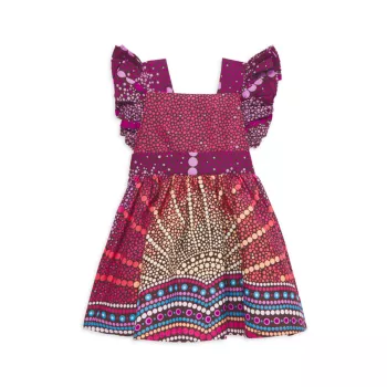 Baby Girl's, Little Girl's &amp; Girl's Elisa Dot Print Dress Elisamama