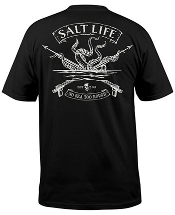Мужская футболка Octo Spears с короткими рукавами и рисунком Salt Life