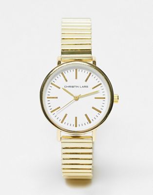 Часы Christin Lars с классическим браслетом из золота Christin Lars