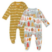 Baby Boy HONEST BABY CLOTHING Organic 2-Pack Sleep & Plays HONEST BABY CLOTHING