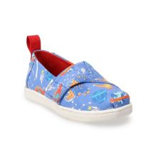 TOMS Dinos in Space Toddler Boys' Alpargata Shoes TOMS