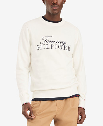 Мужской свитер с круглым вырезом и логотипом Niles Tommy Hilfiger