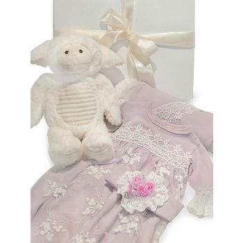 Baby Girl's Lilac Mist Gift Set Haute Baby