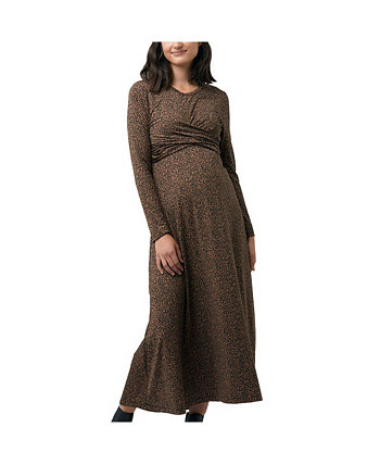 Женское платье для кормления Shae Cross Front, светло-коричневое RIPE