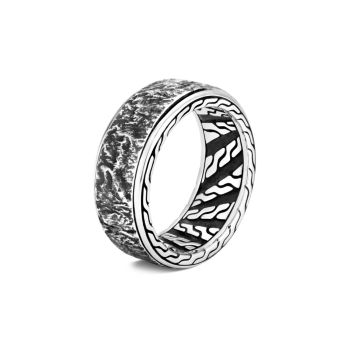 Текстурированное кольцо из стерлингового серебра JOHN HARDY