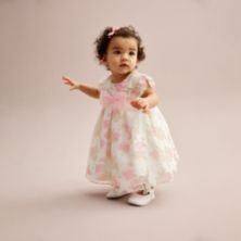 Платье-трапеция с цветочным принтом Bonnie Jean для маленьких девочек и маленьких девочек Bonnie Jean