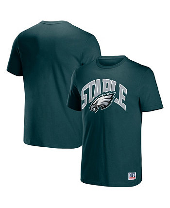 Men's NFL X Staple Green Philadelphia Eagles Lockup Logo Short Sleeve T-shirt NFL Properties