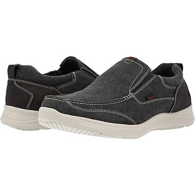 Туфли Nunn Bush Conway Canvas Moc Toe Slip-On с амортизирующей стелькой и эластичными вставками Nunn Bush