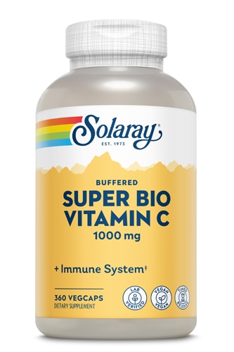 Solaray Super Bio Витамин С - 1000 мг - 360 растительных капсул Solaray