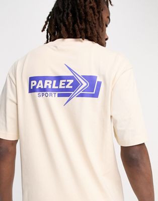 Бежевая футболка-капри Parlez эксклюзивно для ASOS Parlez