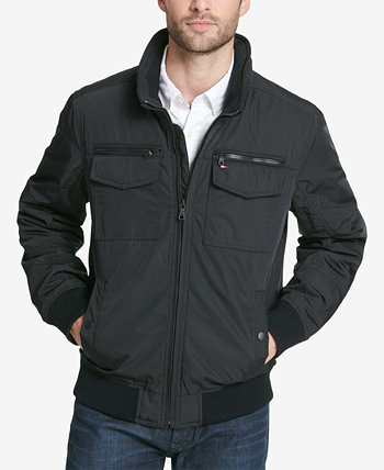 Мужская куртка-бомбер с четырьмя карманами без наполнителя Tommy Hilfiger