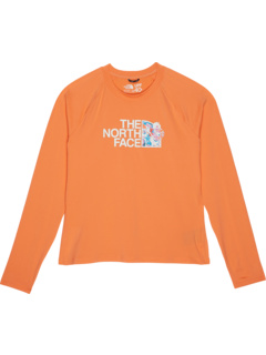 Солнцезащитная футболка с длинными рукавами и амфибией (Маленькие дети/Большие дети) The North Face