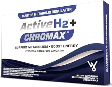 Active H2+ Chromax - Таблетки с водородом и хромом для улучшения метаболизма, 30 шт Purative