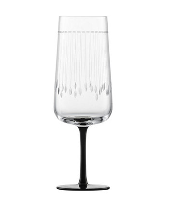 Handmade Glamorous Champagne Flute 10.7oz - Set of 2 Zwiesel Glas