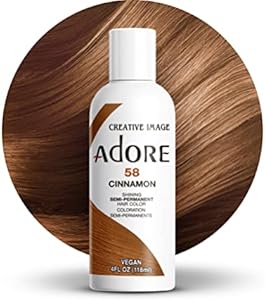 Adore Semi Permanent Hair Color - Vegan and Cruelty-Free Clear Hair Dye - 4 Fl Oz - 010 Crystal Clear (Pack of 1) Adore