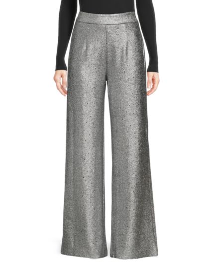 Трикотажные брюки Liquit с высокой талией Neon Blonde