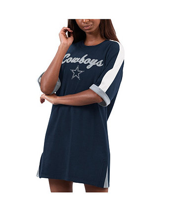 Женское темно-синее платье-кроссовки с флагом Dallas Cowboys G-III