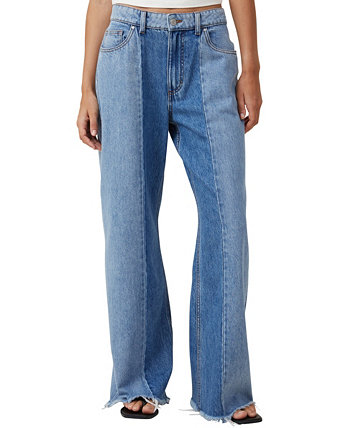 Женские свободные широкие джинсы COTTON ON