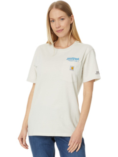 Свободная футболка тяжелого кроя с короткими рукавами и графикой Йеллоустонского национального парка Carhartt