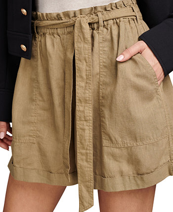 Женские шорты с манжетами на талии в виде бумажного пакета Lucky Brand