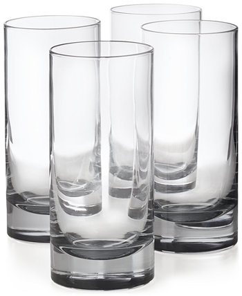 Hotel Collection Etched Floral Champagne Flutes, Set of 4, Created for Macy's - Clear