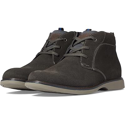 Мужские кожаные и синтетические ботинки Nunn Bush Otto Plain Toe Chukka с каблуком 2.54 см Nunn Bush