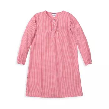 Ночная рубашка Beatrice Mini в клетку Petite Plume
