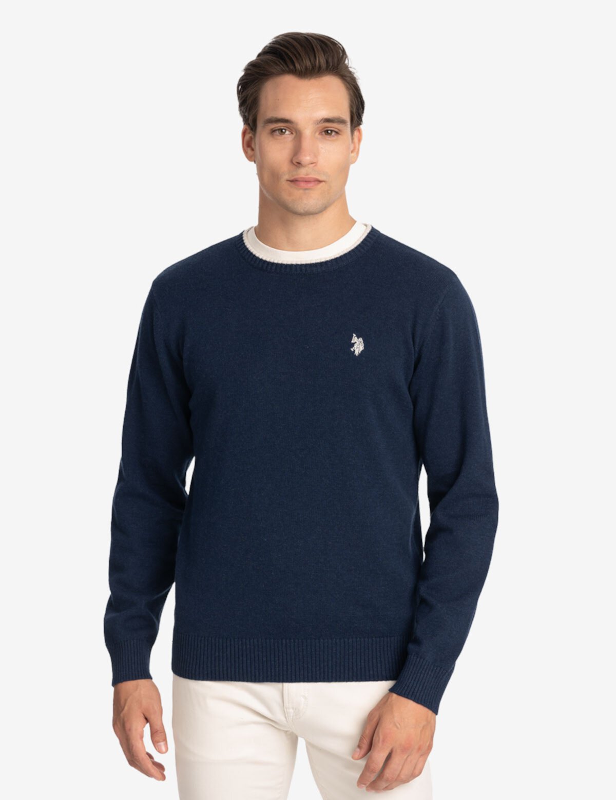 Мужской Свитер U.S. POLO ASSN. SOLID CREW NECK U.S. Polo Assn.