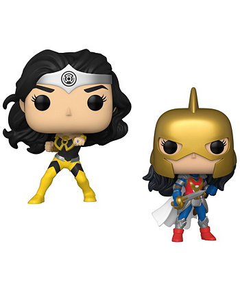 Pop DC Heroes Wonder Women 80th Anniversary Collectors Set, 2 Piece Funko
