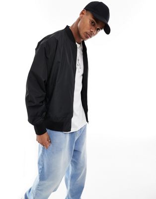 Only & Sons bomber jacket in black Only & Sons