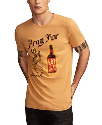 Men's Pray for Hot Sauce Shirt Lucky Brand