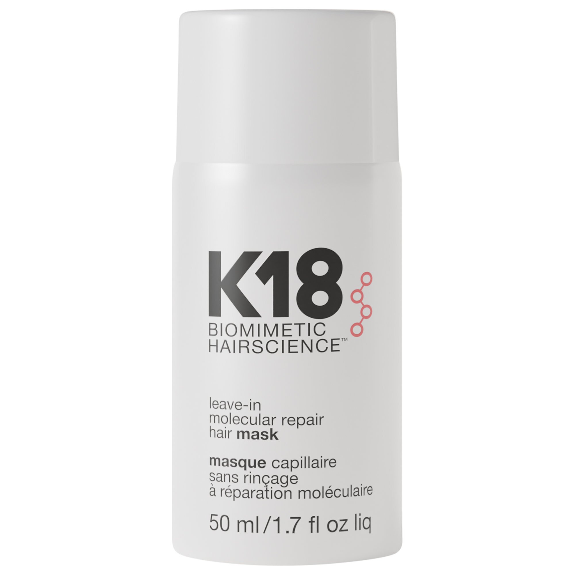 Несмываемая молекулярная восстанавливающая маска для волос K18 Biomimetic Hairscience