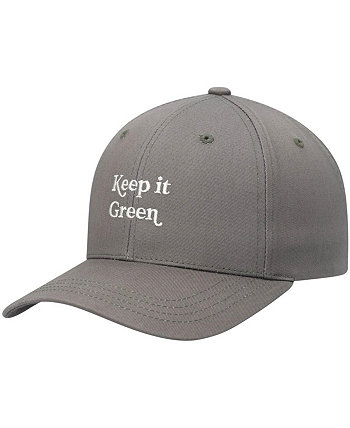 Мужская оливковая кепка Keep It Green Elevation Snapback Tentree