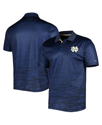 Мужская темно-синяя рубашка поло Notre Dame Fighting Irish Marshall Colosseum
